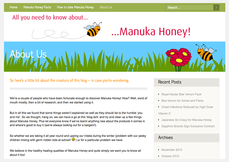 Manuka Honey Blog